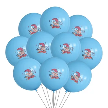 10 Adet Cuma Gecesi Lateks Balonlar 12 İnç Karikatür Funkin Hava Globos Çocuk Müzik Oyun Tema Doğum Günü Partisi Süslemeleri Çocuk Oyuncak Hediye 3