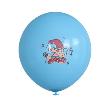 10 Adet Cuma Gecesi Lateks Balonlar 12 İnç Karikatür Funkin Hava Globos Çocuk Müzik Oyun Tema Doğum Günü Partisi Süslemeleri Çocuk Oyuncak Hediye 5
