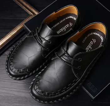 2 yeni erkek ayakkabıları Kore versiyonu trendi 9 gündelik erkek ayakkabısı ZJ21114 4