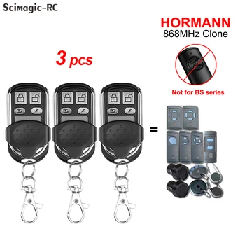 3 adet Hormann HSM2 HSM4 HSE2 HSE4 HS4 868MHz Garaj kapı uzaktan kumandası Klon Kapısı Anahtarlık