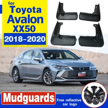 4 adet Set Toyota Avalon İçin XX50 2018 2019 2020 Araba kalıplı çamurlukları Mudflaps Splash Muhafızları Çamurluklar Ön Arka Aksesuarları