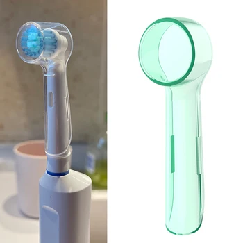5 ADET Seyahat Toz Temizle Elektronik Diş Fırçası Kapağı Taşınabilir diş fırçası başı Kapak Hijyenik Kılıf Kapağı Takım Oral diş Fırçası kapağı s 0