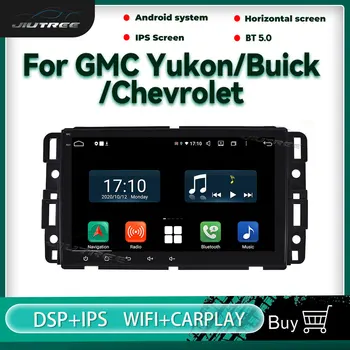 8 inç Android10 Araba Radyo GMC Yukon Buick Chevrolet 2009-2013 İçin Evrensel GPS Navigasyon Multimedya Oynatıcı Otomatik Stereo Alıcısı