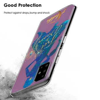 Aladdin Yasemin Samsung Galaxy S21 S20 FE Ultra Lite S10 5G S10E S9 S8 S7 S6 Kenar Artı TPU Şeffaf telefon kılıfı 2