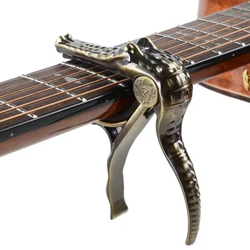 Alice Gitar Capo Tetik Girit Metal Kelepçeler Timsah Kafası Akustik Elektro Klasik Gitar Ukulele Banjo Capo Kelepçe Anahtar