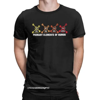 Bilim S Ar Ca Sm Sarcasm Birincil Elemanları Nerd Mizah T-Shirt Erkekler İçin Periyodik Tablo Serin Pamuk Tee Üstleri T Shirt
