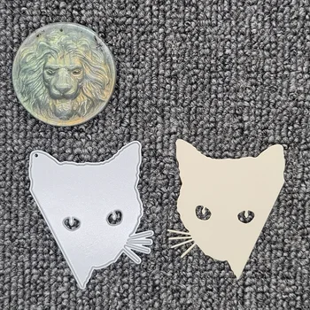 Cadılar bayramı Kedi Kesme Ölür Kalıp Karalama Defteri Mühür DIY Manuel Kalıp Ev Albümü Üretim Aracı Kitty Eğitici Sevinç