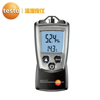 Detu Testo 610 Hava Sıcaklığı Nem Ölçer Depo Odası Sıcaklık Nem Dedektörü Test Cihazı Ölçüm Cihazı 4