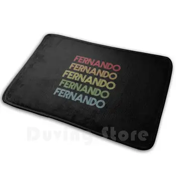 Fernando Adı-Çok Renkli Özel Ad Hediye Fernando Halı Paspas Halı Yastık Yumuşak Fernando Fernando Disko Adı 500