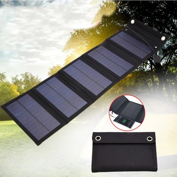 Güneş Katlama Paketi Şarj Cihazı Mobil Güç Bankası Açık Şarj Cihazı güneş PANELI Kiti Komple güneş enerjisi şarj cihazı güneş enerjisi jeneratörü