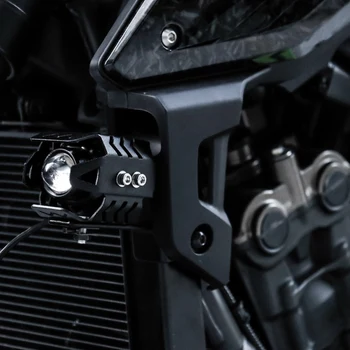 Honda için CB650R CB 650R motosiklet sis lambası spot braketi tutucu spot ışık MountClamp alüminyum alaşımlı boru çatal 1