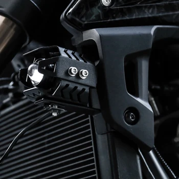 Honda için CB650R CB 650R motosiklet sis lambası spot braketi tutucu spot ışık MountClamp alüminyum alaşımlı boru çatal 3