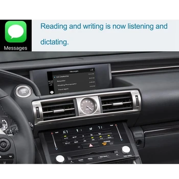 Kablosuz Carplay Android Ayna Bağlantı Airplay Araba Oyun Fonksiyonları Lexus NX RX ES GS RC CT LS LX LC 2014-2019 A 1