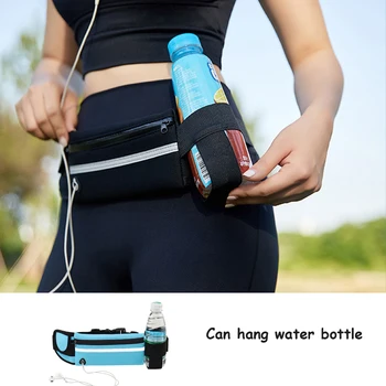 Kadın Koşu Spor Küçük Kadın Çantası Telefon Kalça Bel Paketi Su Geçirmez Kılıfı Açık Havada Para Hidrasyon Kemer Çanta Kadınlar İçin 0