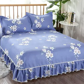 Kaliteli Cilt dostu Malzeme tekstil yatak Ev Yatak tozluk Yatak Örtüsü Yatak Odası Çarşaf Yastık Kılıfı İle F0179 1