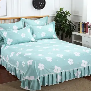 Kaliteli Cilt dostu Malzeme tekstil yatak Ev Yatak tozluk Yatak Örtüsü Yatak Odası Çarşaf Yastık Kılıfı İle F0179 2