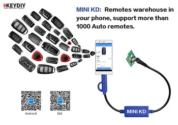 Keydıy Mini KD Mobil Anahtar Uzaktan Maker Jeneratör Android ve IOS Sistemi için