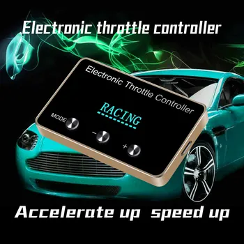 LCD Elektronik Gaz Kontrol Aksesuarı Sprint Güçlendirici Yakıt Pedalı Komutanı Chip Tuning Isuzu D-MAX DMAX 2012-2019 0