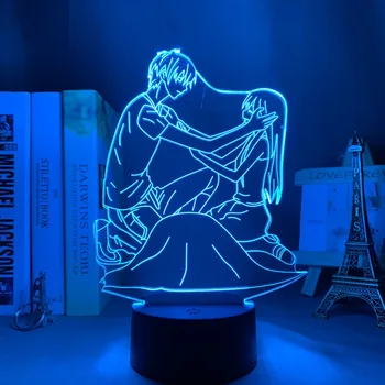 Led Gece Lambası Meyve Sepeti yatak odası dekoru Hediye Renkli Gece Lambası Anime 3d Lamba Meyve Sepeti