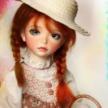 Makyaj Dahil! En Kaliteli 1/6 BJD Lonnie 35 cm Bebek Mini Sevimli Oyuncak Kız Bebek Modeli Brinquedos Zarif En İyi Hediye