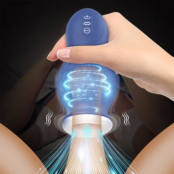 Masturbator Erkekler için Otomatik Emme Erkek Makinesi Oral Vajinal Penis Vibratör Erkekler için Seks Oyuncak mastürbasyon kupası Oral Seks Makinesi