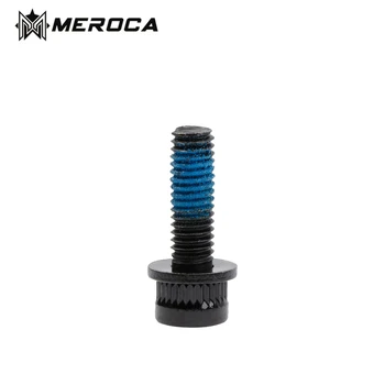 MEROCA 1 Adet M6*18mm Yüksek Karbonlu Çelik Cıvata disk fren kaliper Kelepçesi MTB Bisiklet Vida Bisiklet Cıvataları