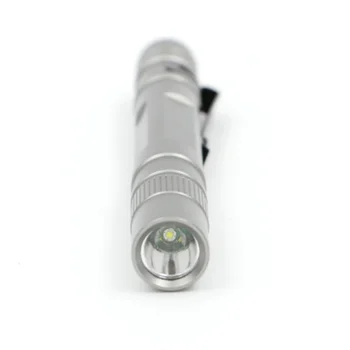 Mini Penlight LED el feneri Torch Kalem cep lambası Su Geçirmez AAA Pil el feneri LED lamba Lambası Açık Kamp Yürüyüş için