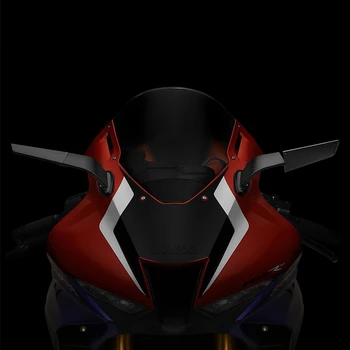 Motosiklet Yan Aynalar HONDA CBR 1000RR CBR1000RR 2019-2022 dikiz aynaları Rüzgar Kanat Ayarlanabilir Döner Winglet 2