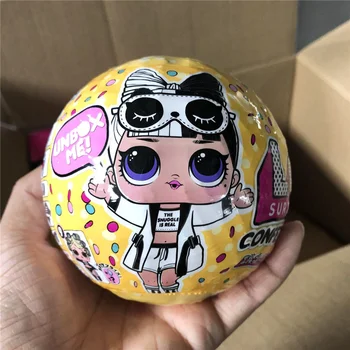 Sürpriz 3rd Nesil Konfeti Bebek Aksiyon Figürleri Yıkım Topu Komik Yumurta Anime Figürü Kör Kutu Gizem Kutusu çocuk Oyuncak