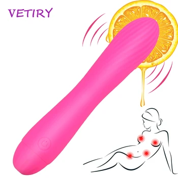 VETIRY 7 Hız Yapay Penis Vibratör Sihirli Değnek G-spot Masaj Vajina Klitoris Stimülasyon Seks Oyuncakları Kadınlar için Kadın Mastürbasyon