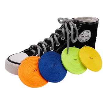 Weiou Dantel 4.5 MM Cuboid Yuvarlak Tip Dayanıklı Dize Çizme Kanvas Sneaker Aksesuarı Кроссовки Polyester Yüksek dereceli Kordonlar Toptan