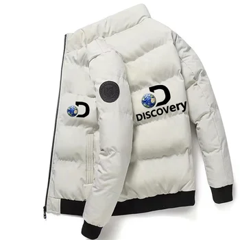 Yeni Ürünler Discovery Channel Sonbahar ve Kış Spor erkek ve kadın Standı Yaka Ceket İş Rahat Ceket