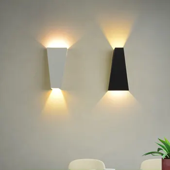 YENİ Modern açık / kapalı boyutlu 10W su geçirmez LED başucu koridor ışık TV arka plan duvar aplik Lamba avlu için 2