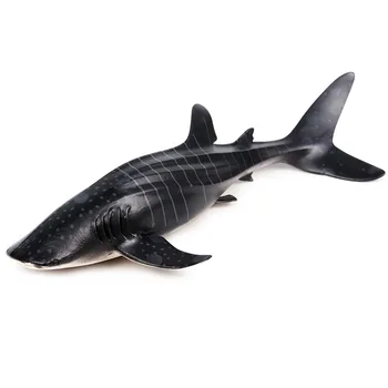 Çocuk katı simülasyon deniz yaşamı modeli oyuncak balina köpekbalığı, büyük köpekbalığı, deniz hayvan süsleme figürü