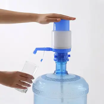 Şişelenmiş İçme Suyu El Basın Çıkarılabilir Tüp Yenilikçi Vakum Eylem Manuel pompalı dağıtıcı dispensador de agua